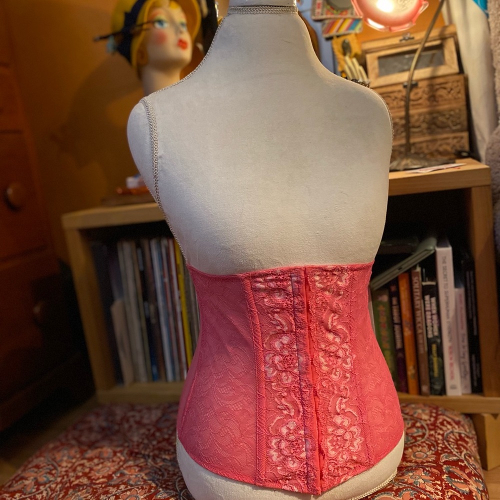 Curvations Pink Corset XL